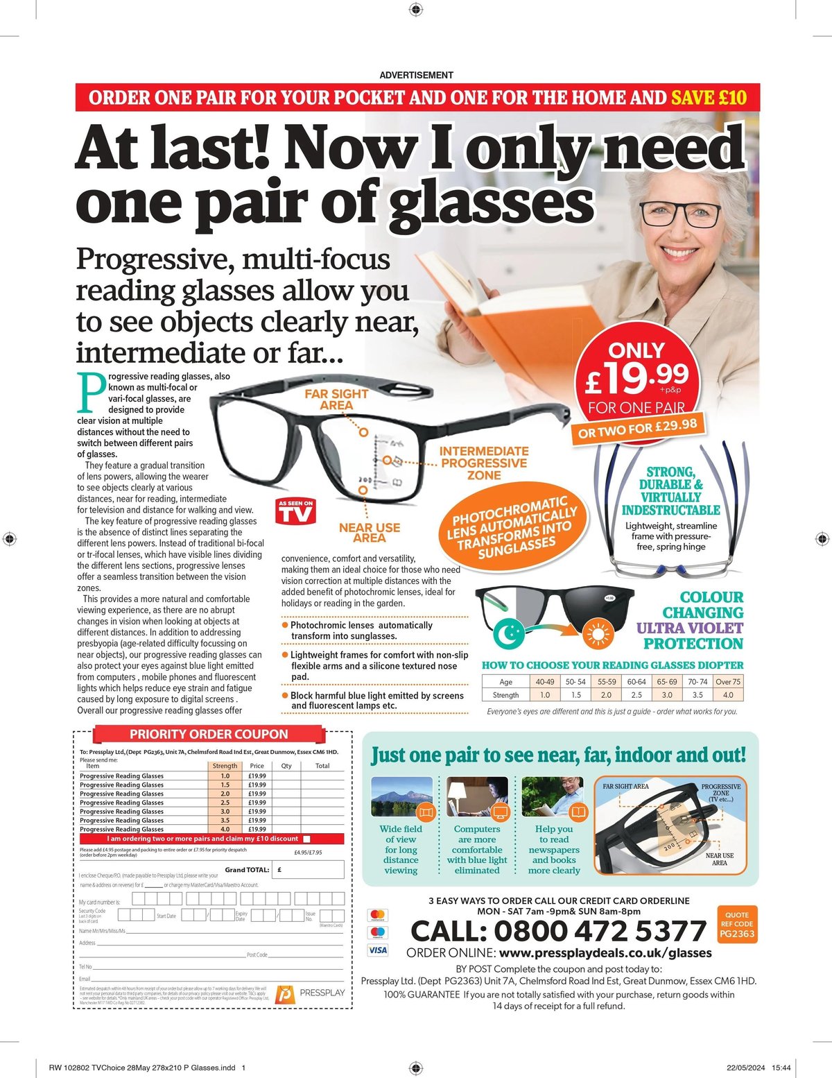 Benefits of Progressive Reading Glasses Simplify Your Daily Vision